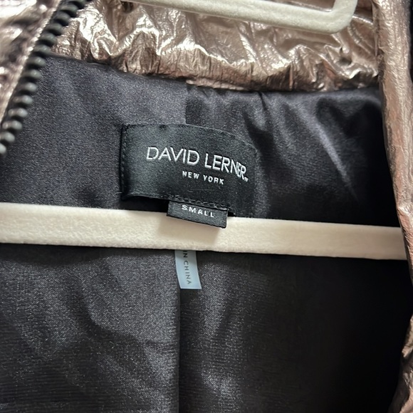 Bella metallic crop puffer - Picture 4 of 6